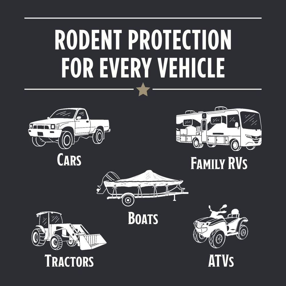 Side view of Grandpa Gus's Rodent Vehicle Repellent Spray 16 Fl Oz