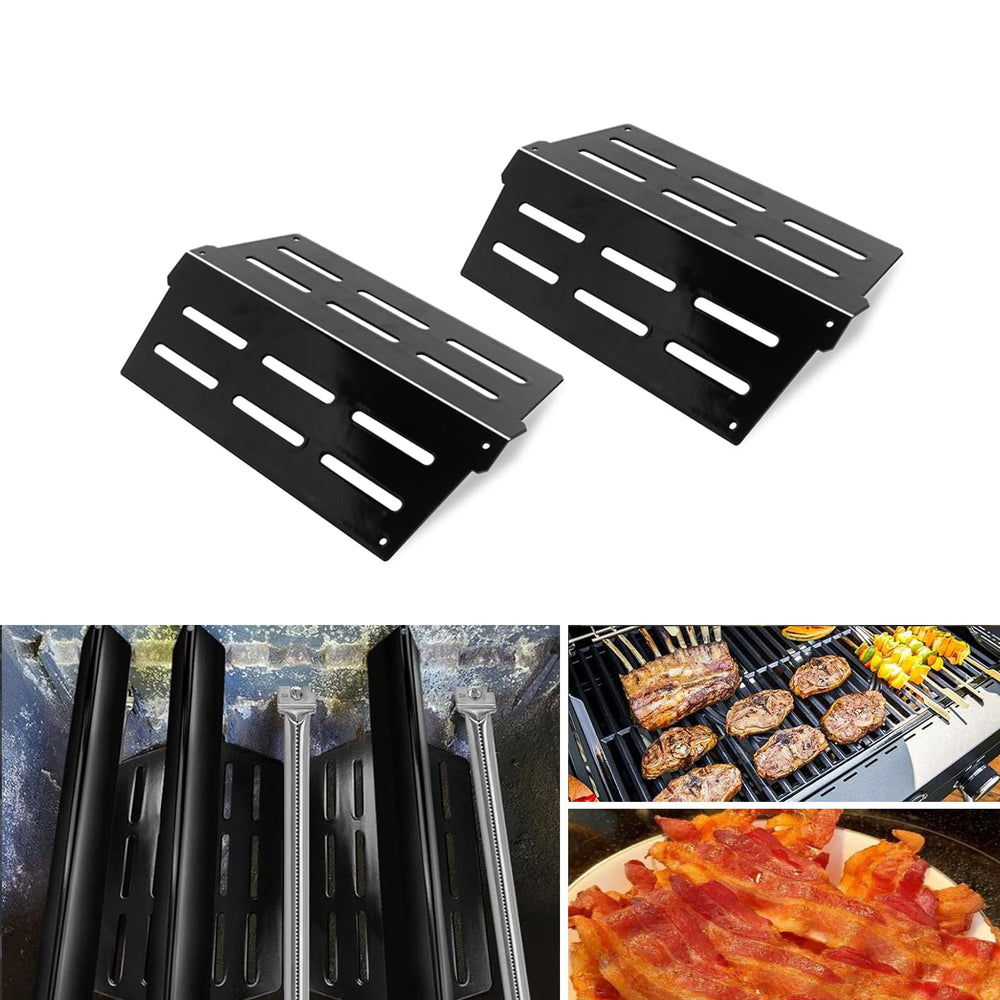 Side view of Grieptra Heat Deflector for Weber grill