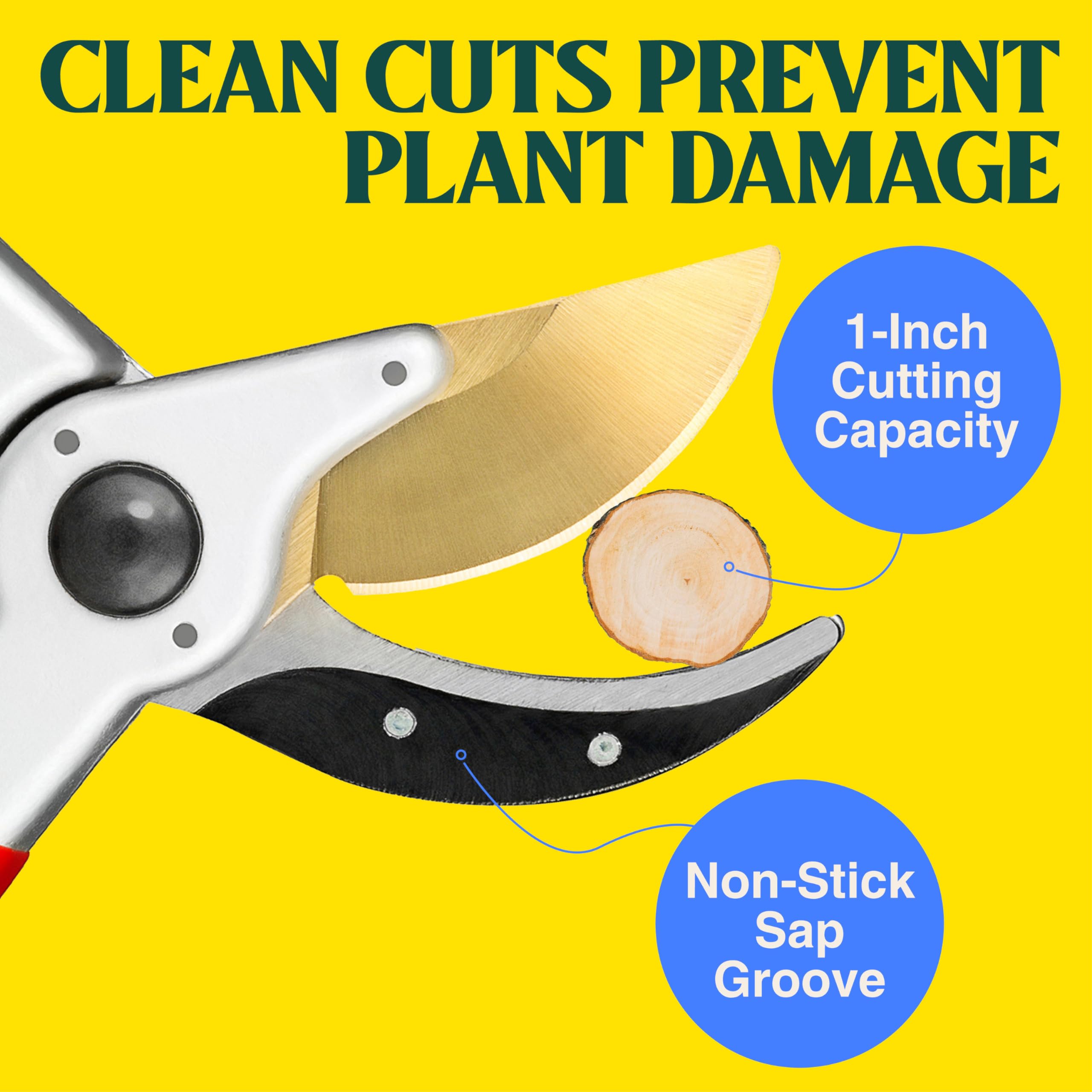 Side view of Haus & Garten ClassicPRO pruning shears