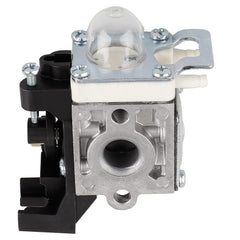 Side view of HUZTL SRM 225 Carburetor with fuel lines