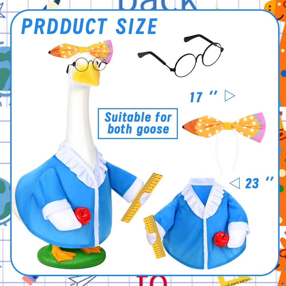 Side view of JcHrmers Teacher Goose Outfit showing detailed design