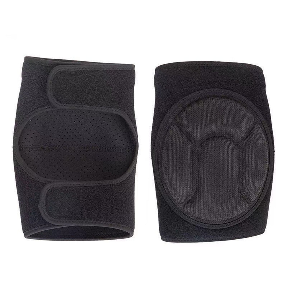 Side view of JYBTAA knee pads showing foam padding