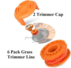 Side view of Lucky Seven WA0010 Trimmer Spool