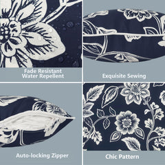 Side view of LVTXIII pillow cover showing fabric texture