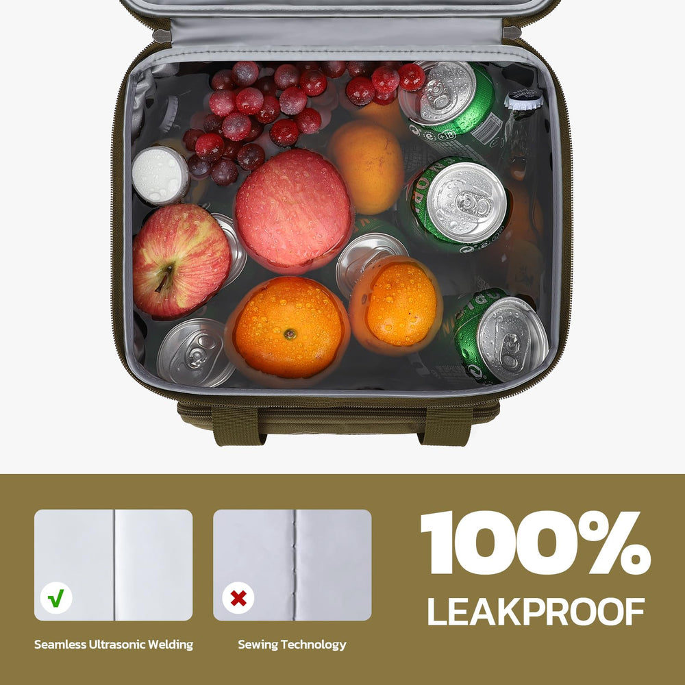 Side view of Maelstrom insulated lunch box