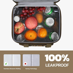 Side view of Maelstrom lunch box with adjustable strap