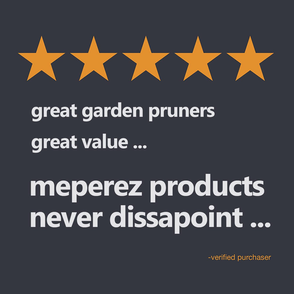 Side view of MEPEREZ garden shears