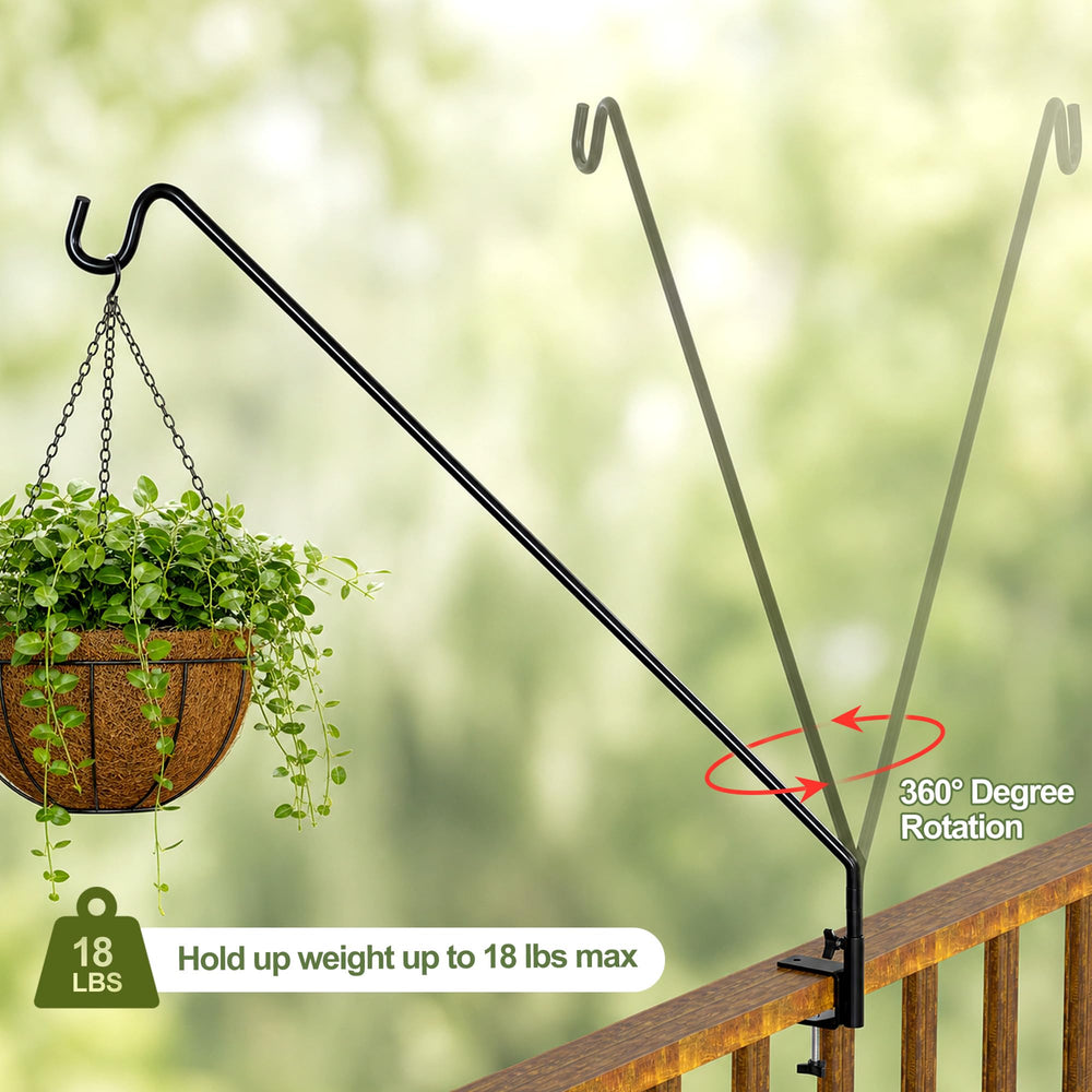 Side view of MIXXIDEA metal deck hook