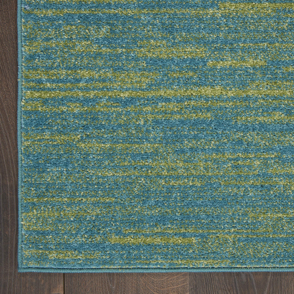 Side view of Nourison Essentials area rug