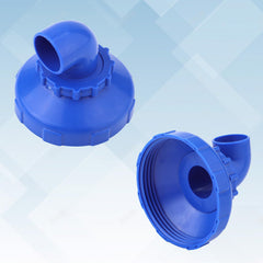 Side view of NQEUEPN Pool Jet Nozzle showing 360° swivel feature