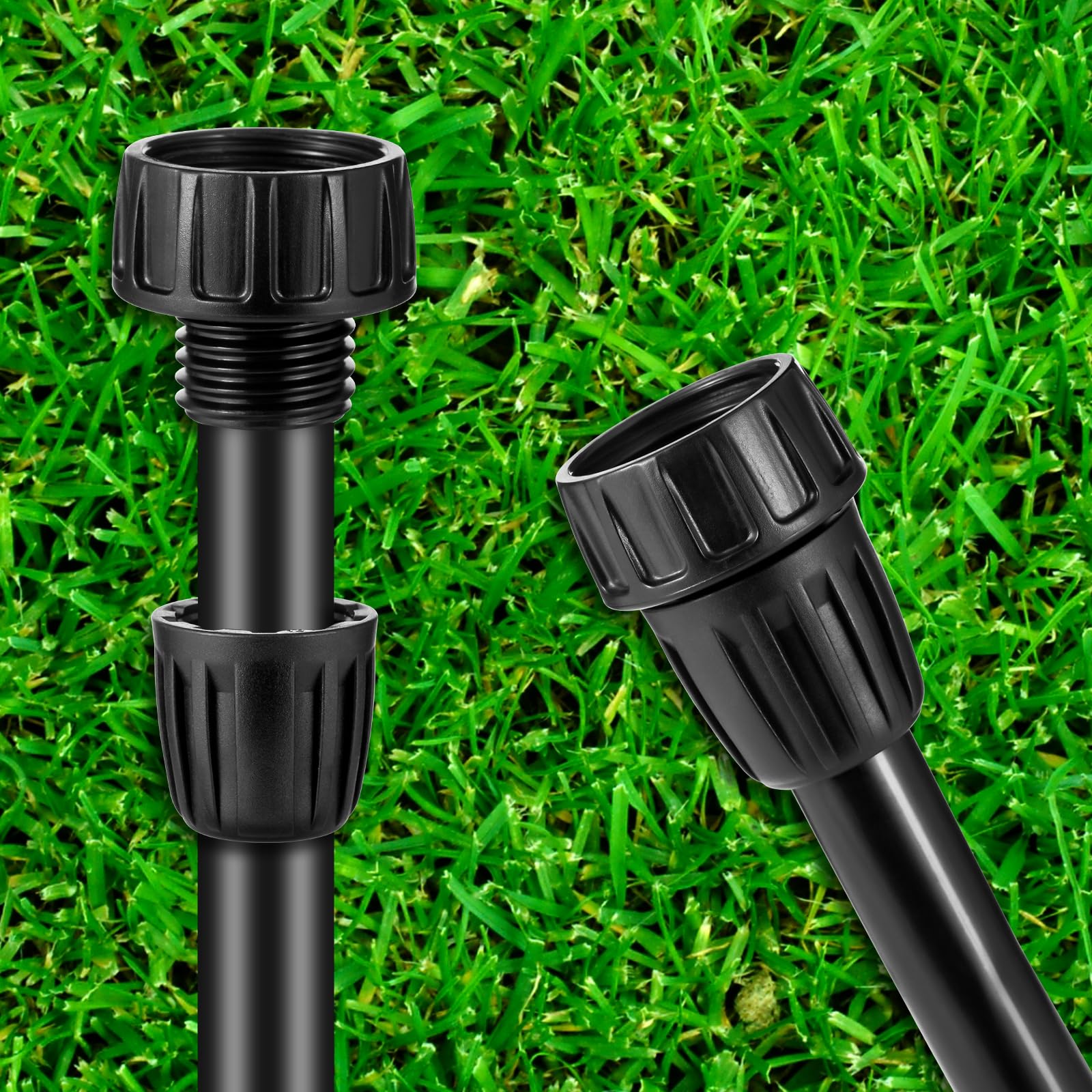 Side view of NRWRTY 3/4-inch to 1/2-inch irrigation adapter