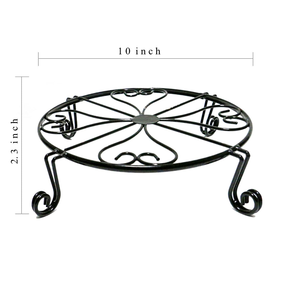 Side view of NSYOOMH plant stand outdoors