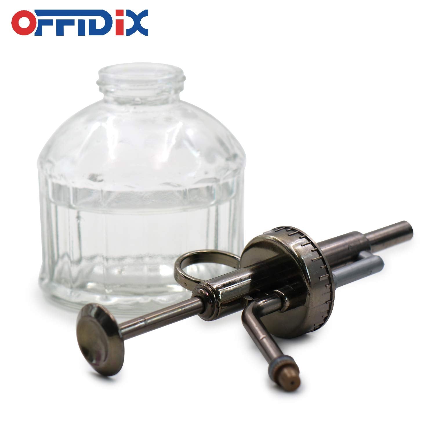 Side view of OFFIDIX Glass Plant Mister