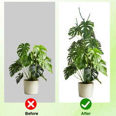 Side view of PERSZEN stackable plant stakes