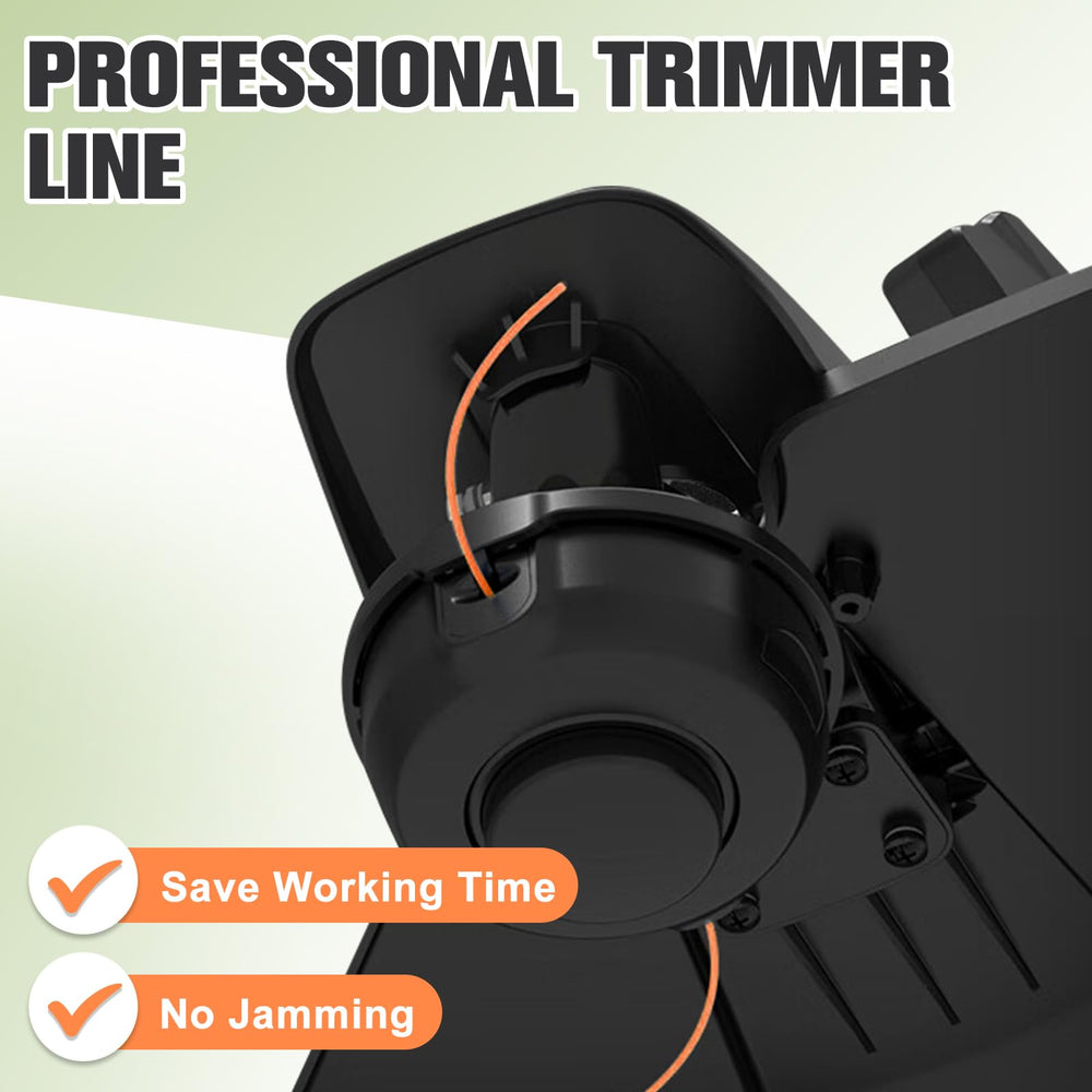 Side view of PLUSINTO String Trimmer Line roll