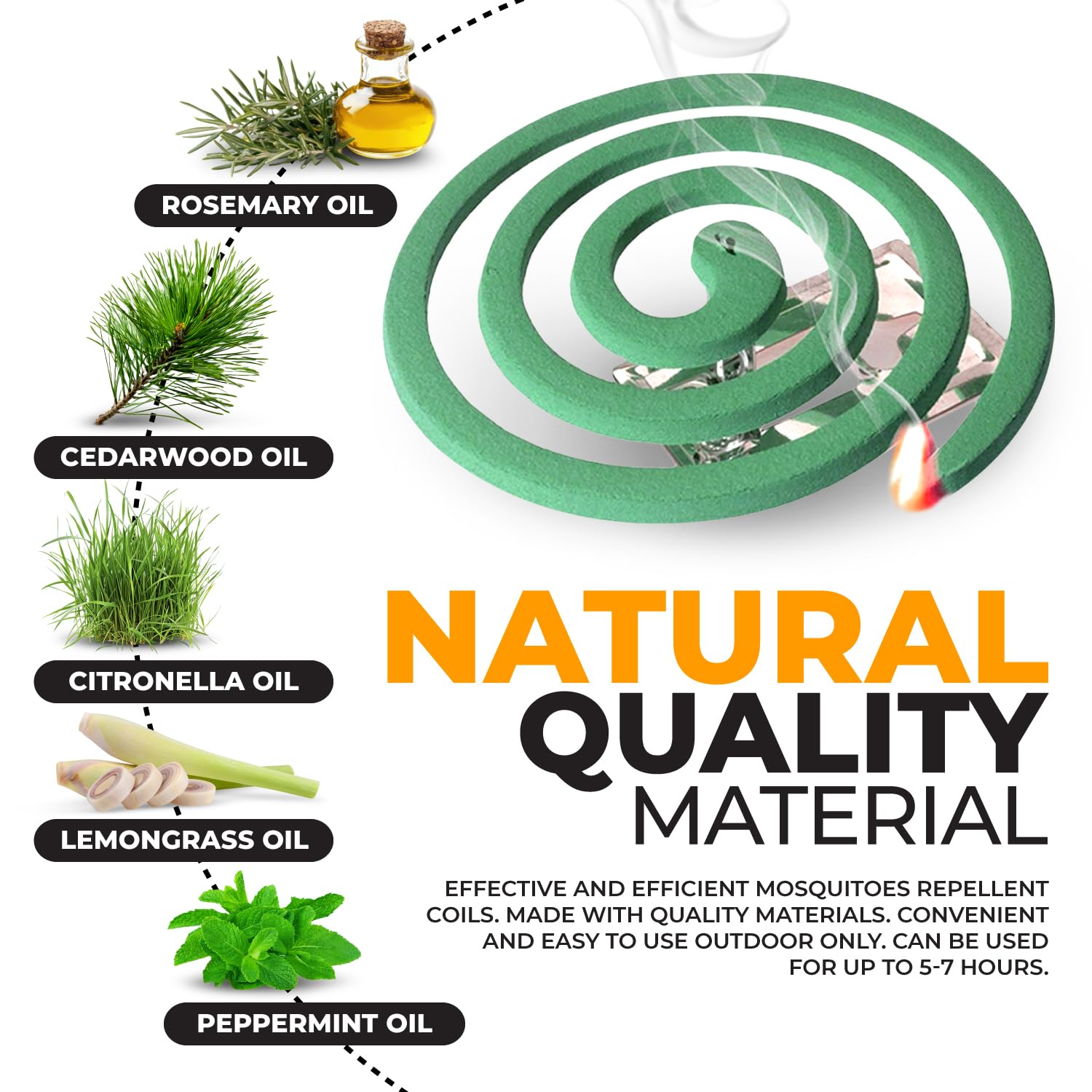 Side view of PRO Mosquito Repellent Coil packaging