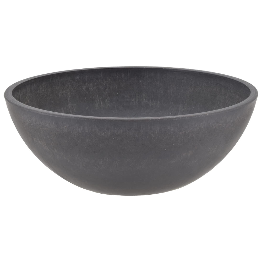 Side view of PSW Pot Collection 12-inch planter showcasing its depth