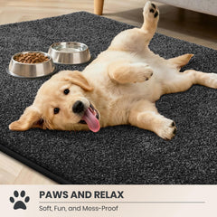 Side view of PURRUGS Dirt Trapping Indoor Door Mat showing thickness