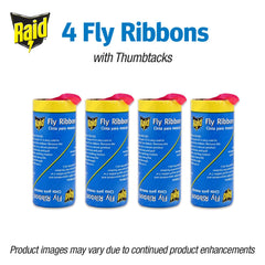 Side view of Raid Fly Ribbon showing pre-baited feature