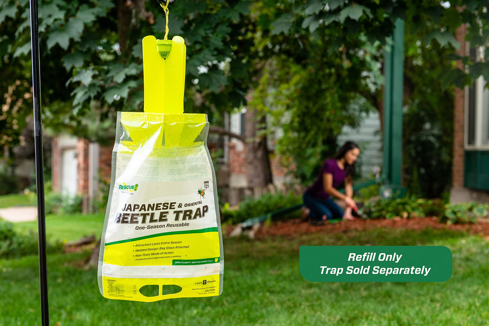 Side view of RESCUE! Japanese Beetle Trap Refill Lure