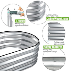 Side view of SnugNiture metal planter box