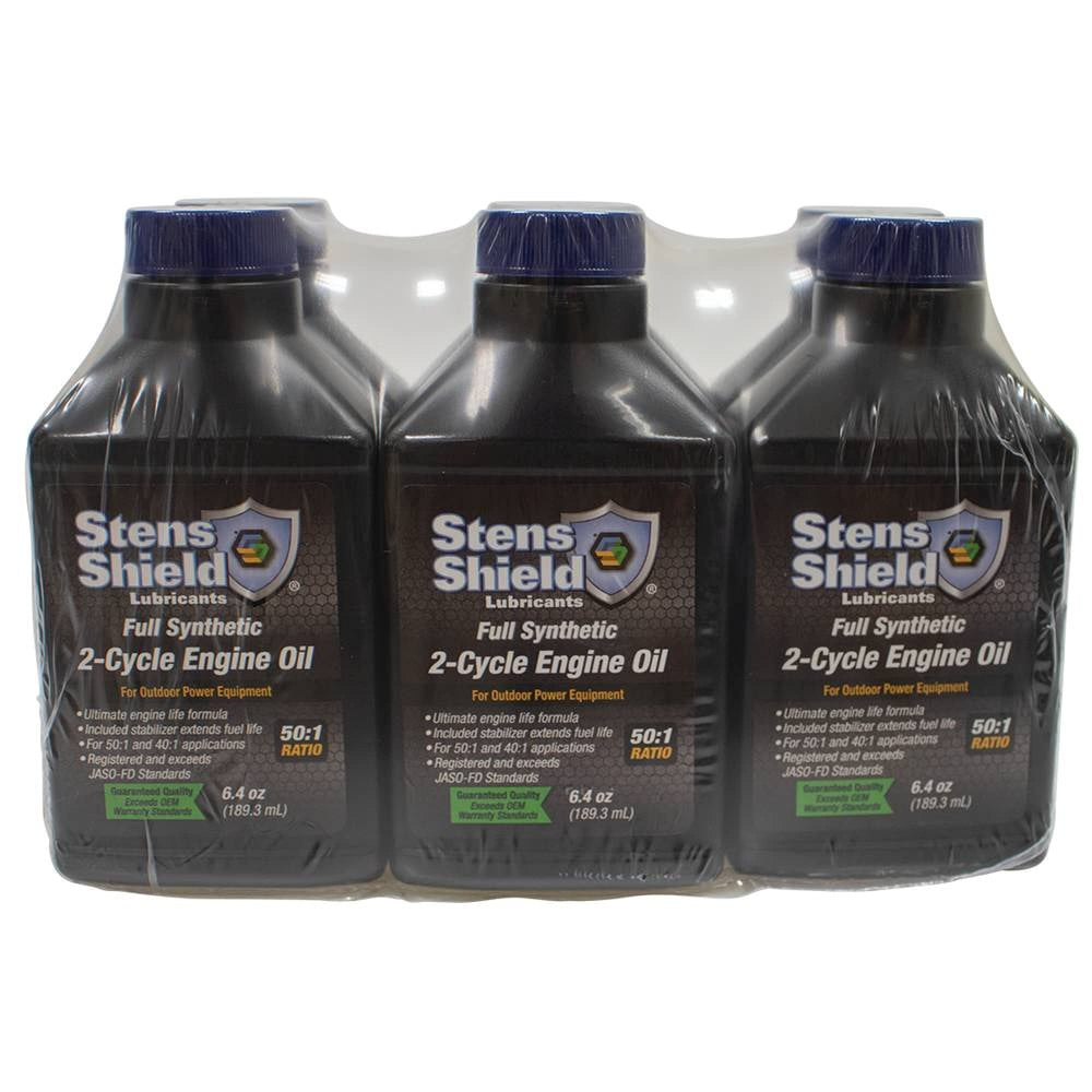 Side view of Stens 2-Cycle Engine Oil bottle