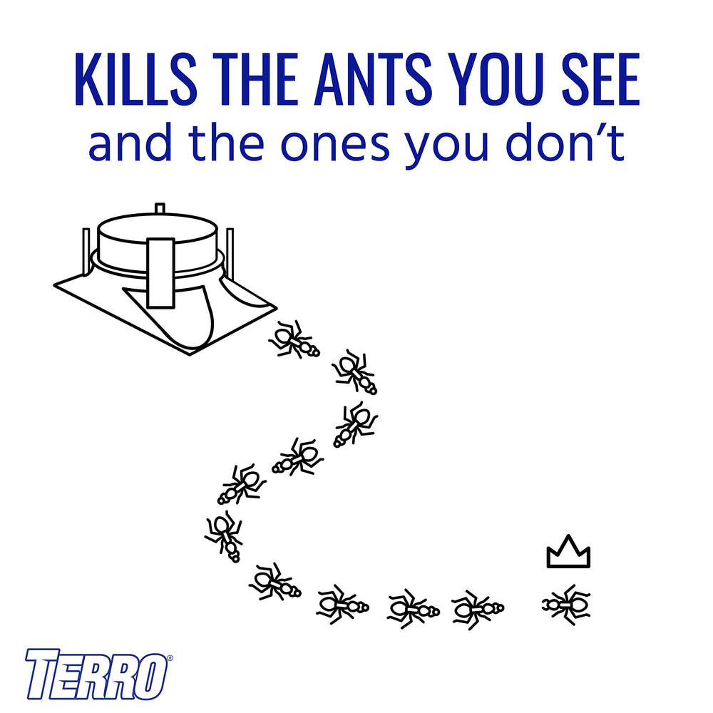 Side view of Terro Outdoor Liquid Ant Bait Station