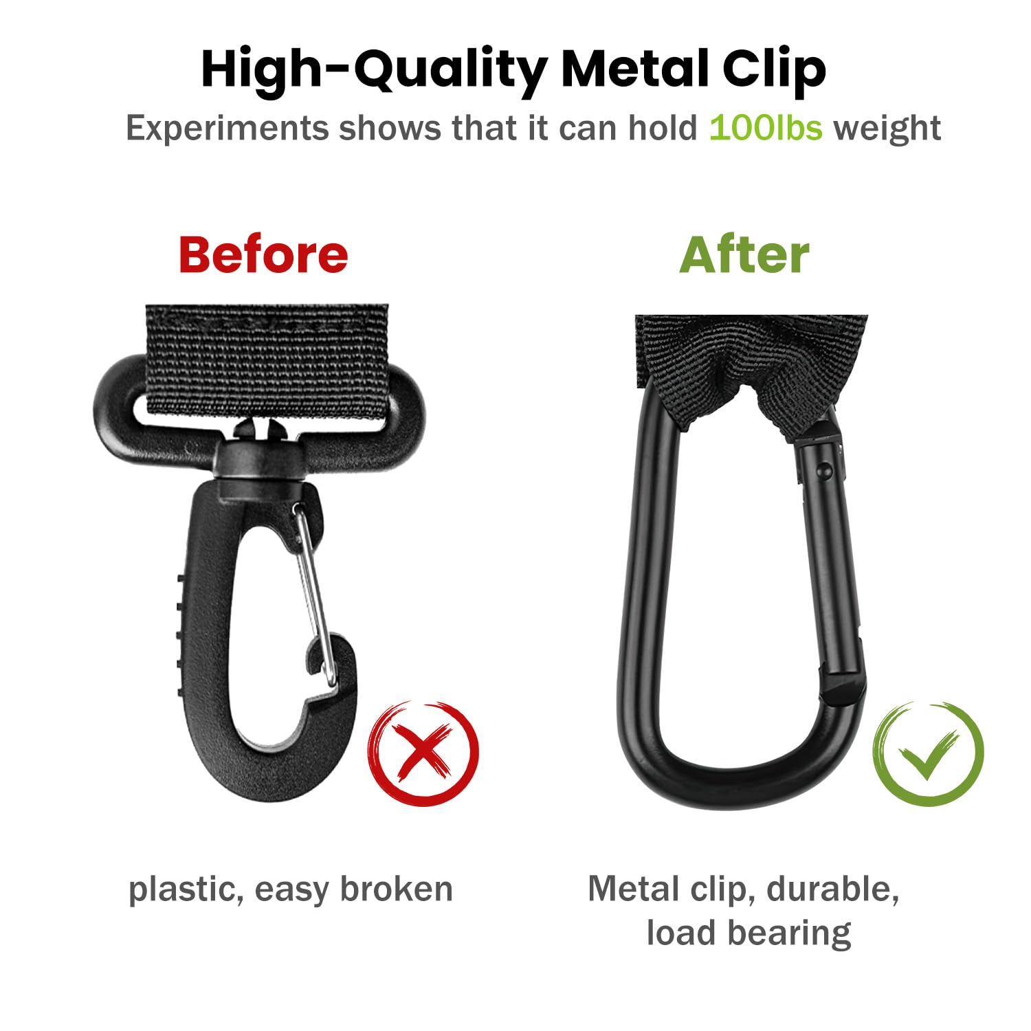 Side view of the GodFan Trimmer Strap