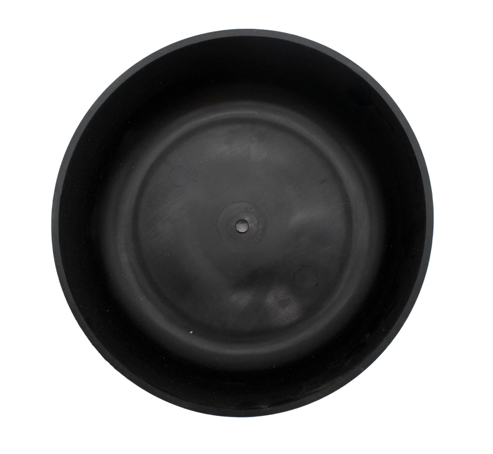 Side view of The HC Companies 6 Inch Round Plastic Succulent Capri Bowl