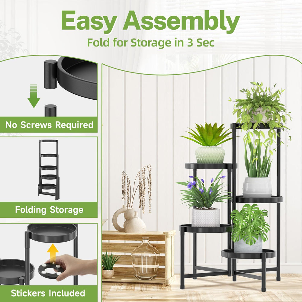 Side view of the iDavosic.ly plant stand assembled