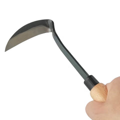 Side view of Tomerry Japanese gardening sickle