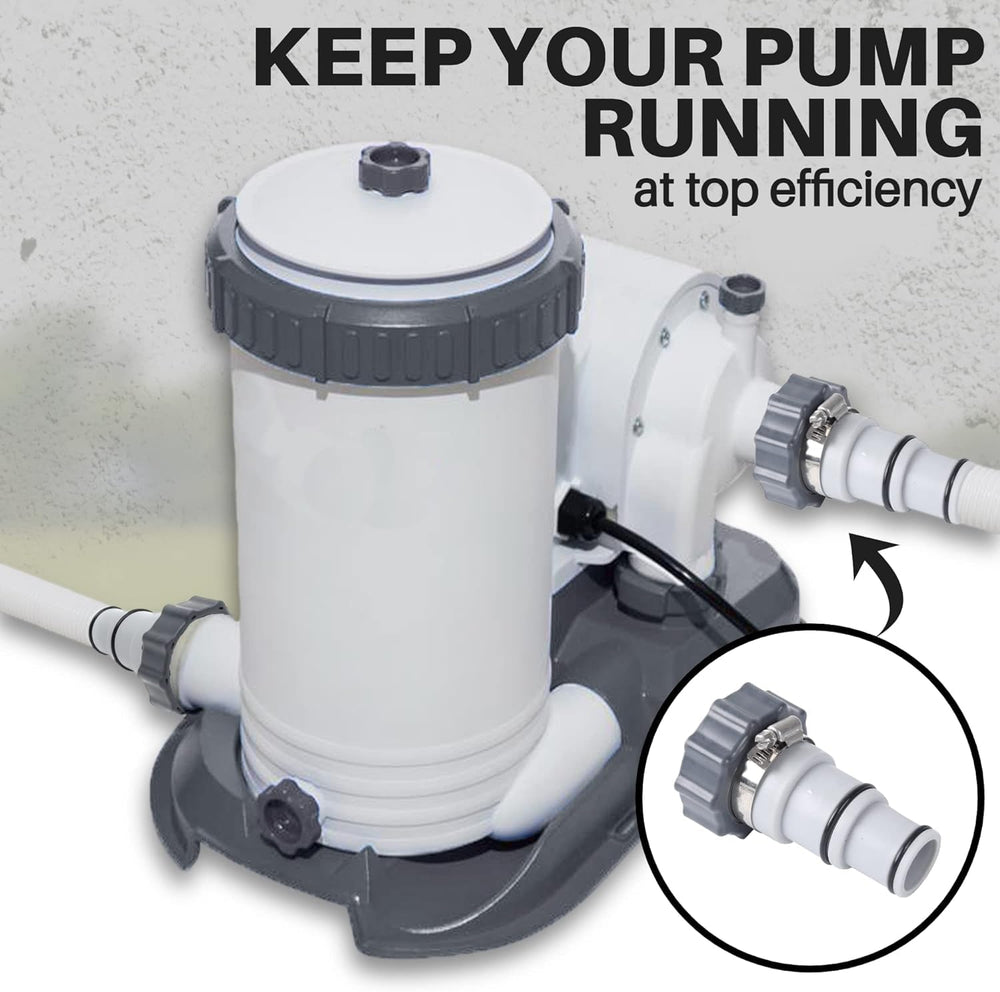 Side view of TonGass hose adapter showing size compatibility