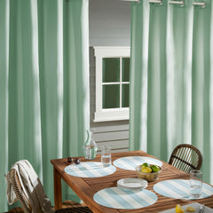 Side view of TOWN & COUNTRY BASICS Heavyweight Outdoor Curtains