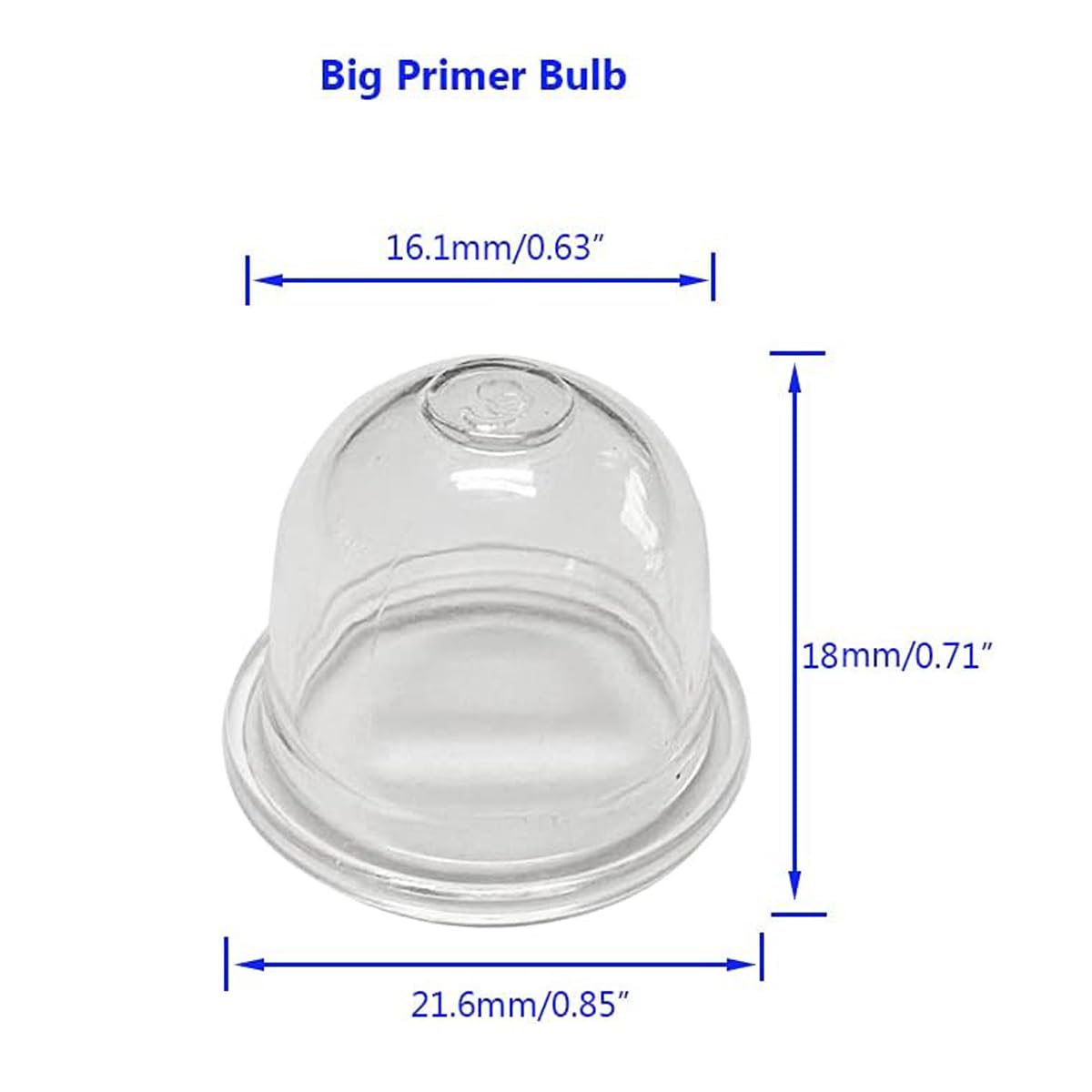 Side view of Uorimy 188-12-1 Primer Bulb