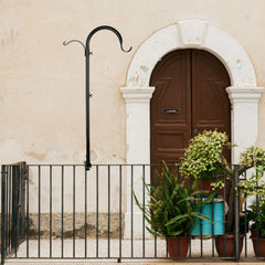 Side view of WOSIBO Deck Hook with lanterns attached