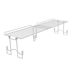 Side view of Yukon Glory griddle warming rack