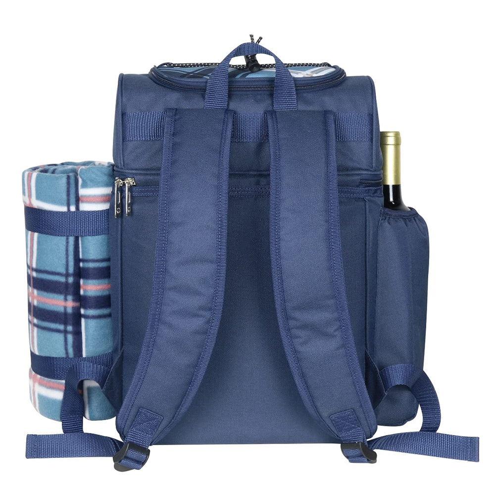 Side wine holder of the Hap Tim picnic backpack