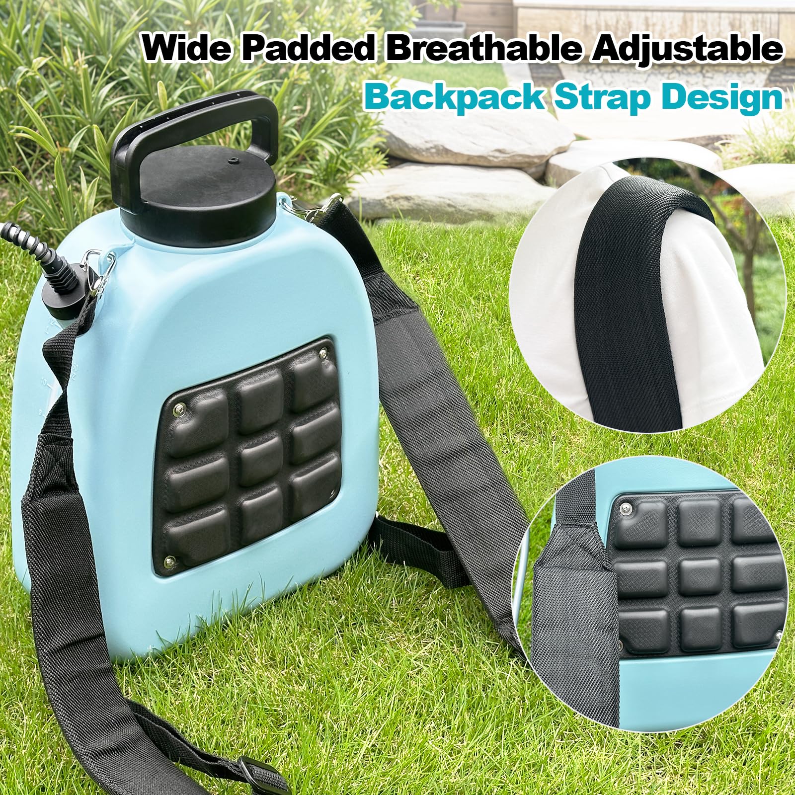 SideKing 3.2 Gallon Battery Powered Backpack Sprayer packaging