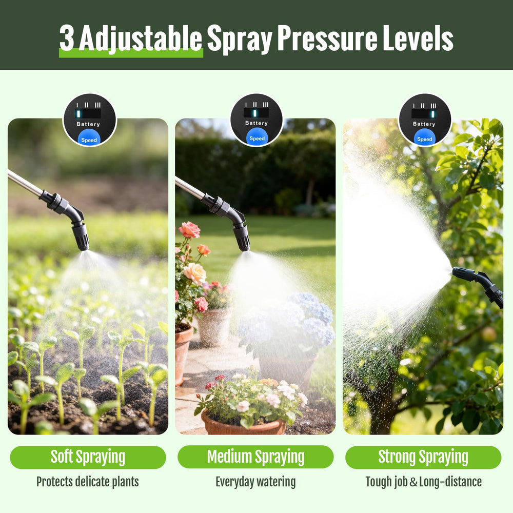 SideKing sprayer showing 4 different nozzles