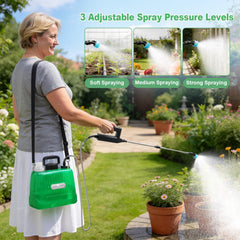 SideKing sprayer with telescopic wand extended