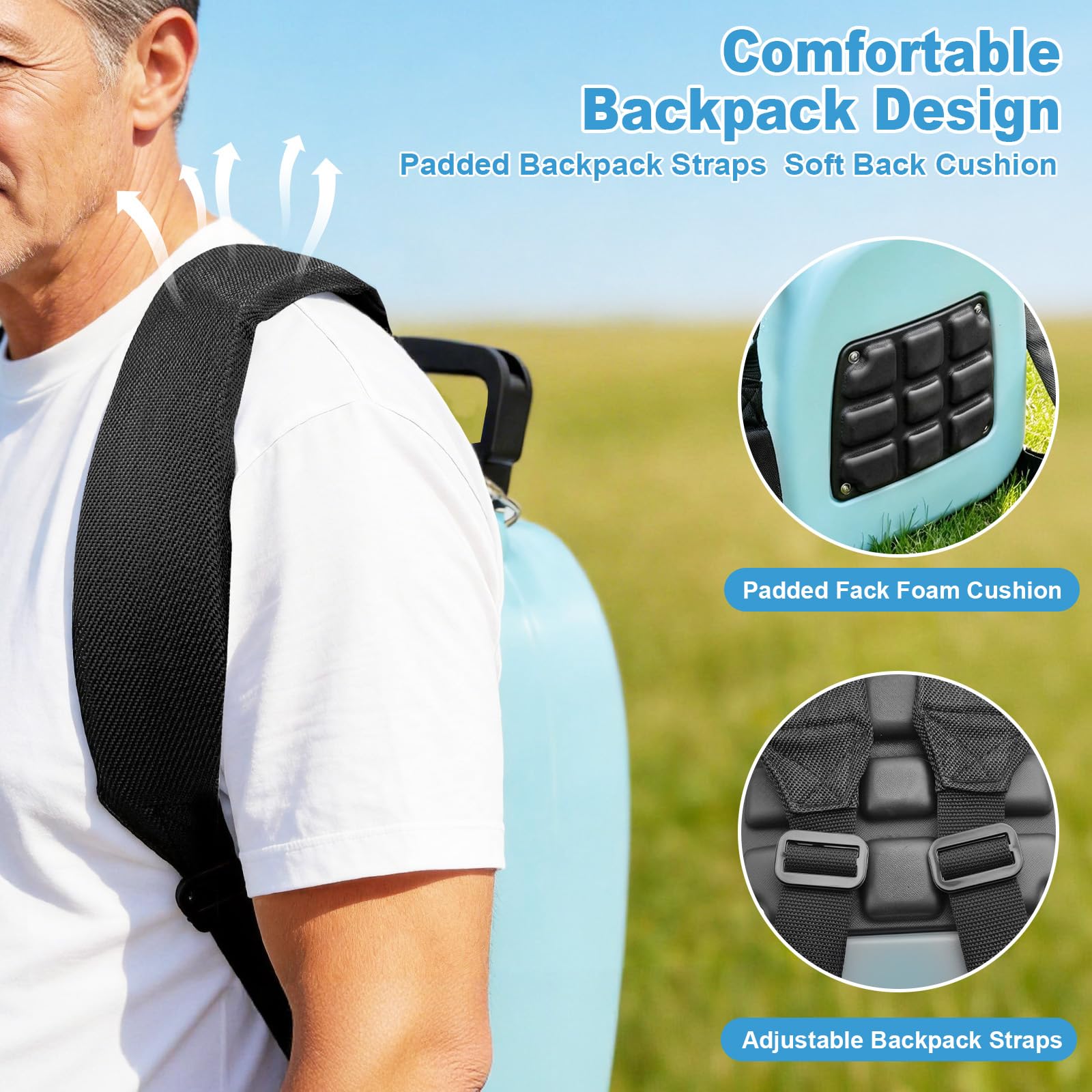 SideKing sprayer with USB charging cable and accessories