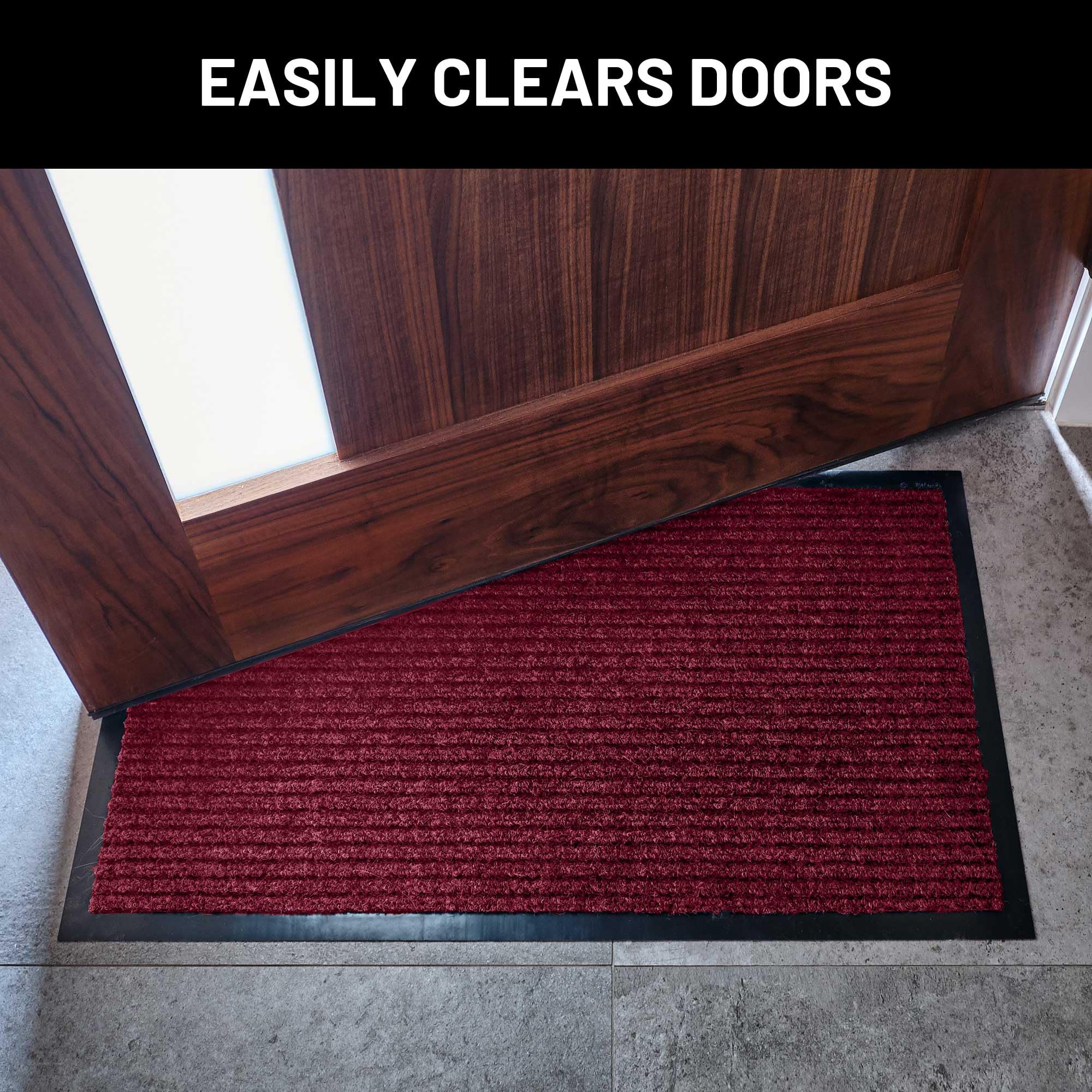 Sierra Concepts Welcome Doormat in outdoor entryway setting