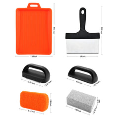 Silicone Spatula Mat from KTUOPEE Griddle Kit