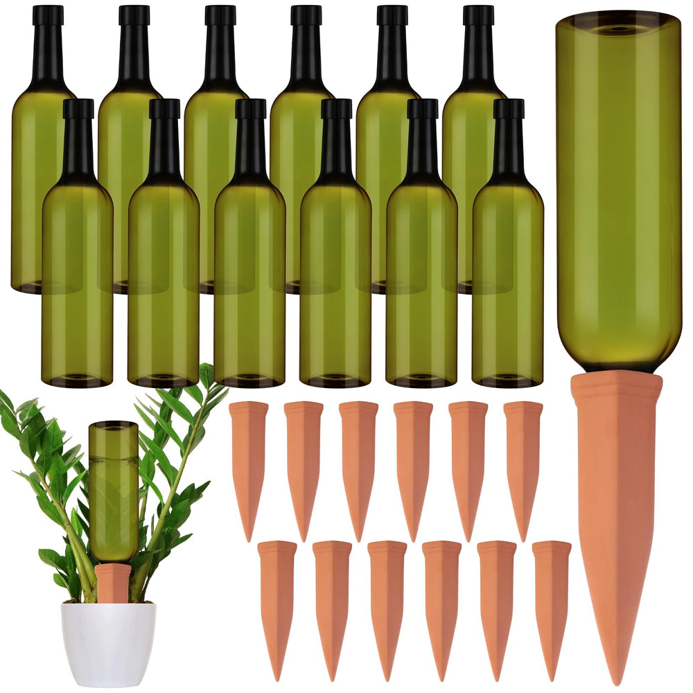 SiliFine Terracotta Watering Spike front view