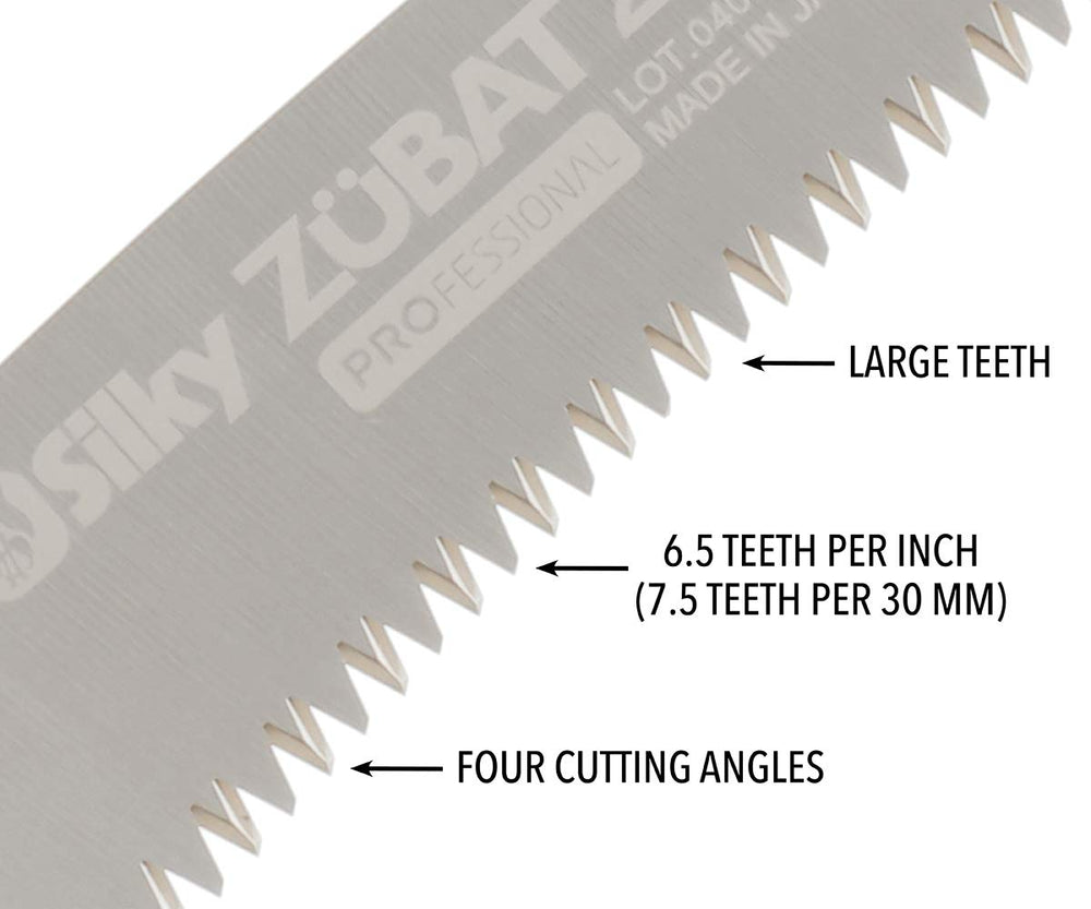 Silky ZUBAT hand saw blade length of 240mm