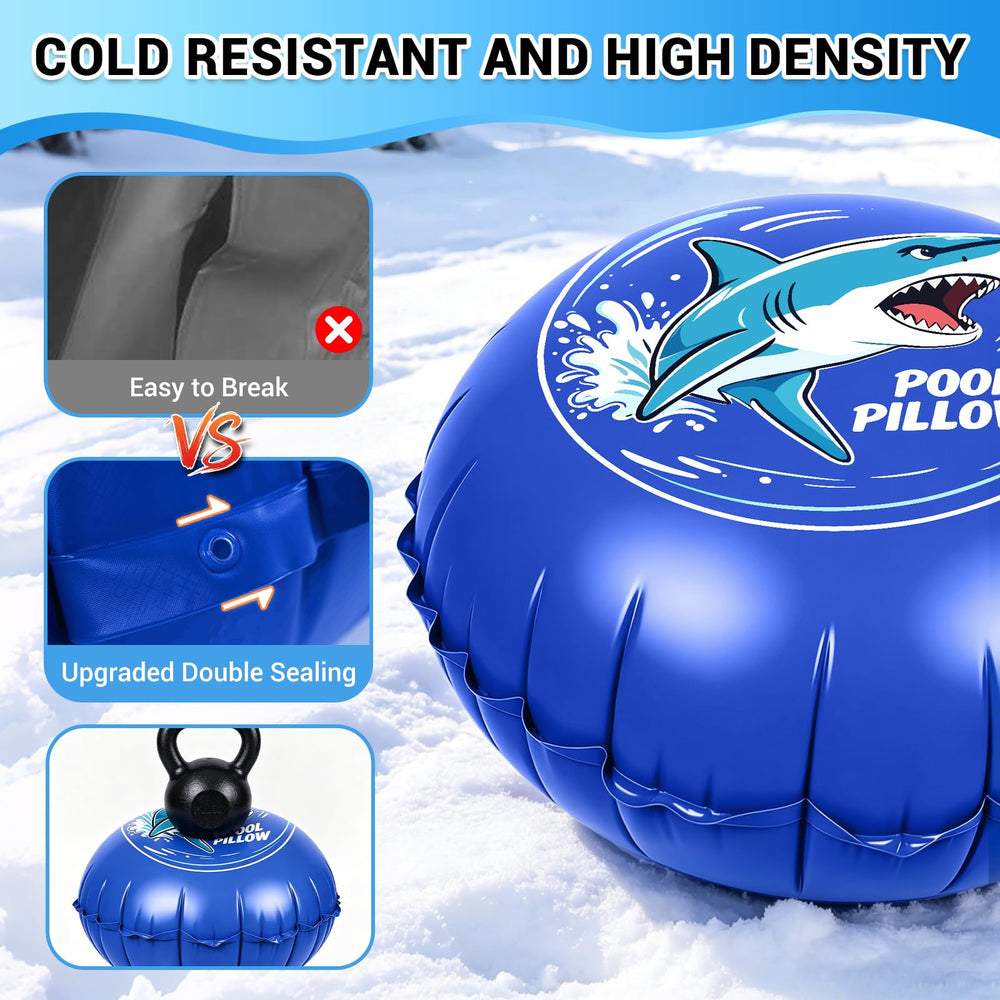 Silvonte Pool Pillow with temperature range indication