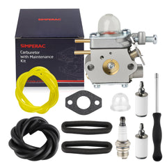 SIMPERAC carburetor front view for Craftsman 25CC trimmers