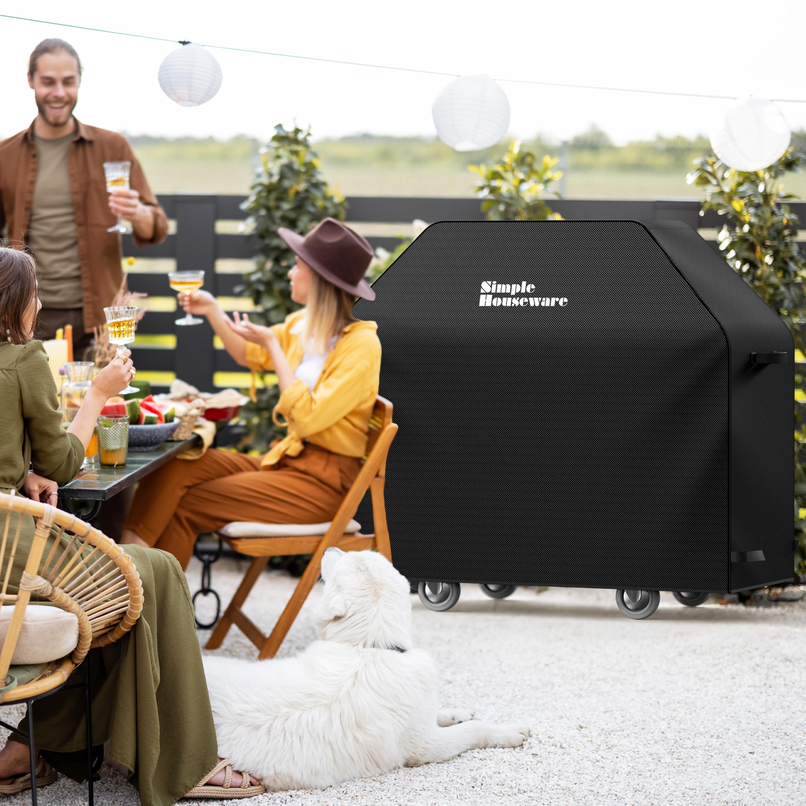 Simple Houseware BBQ Grill Cover dimensions and specifications