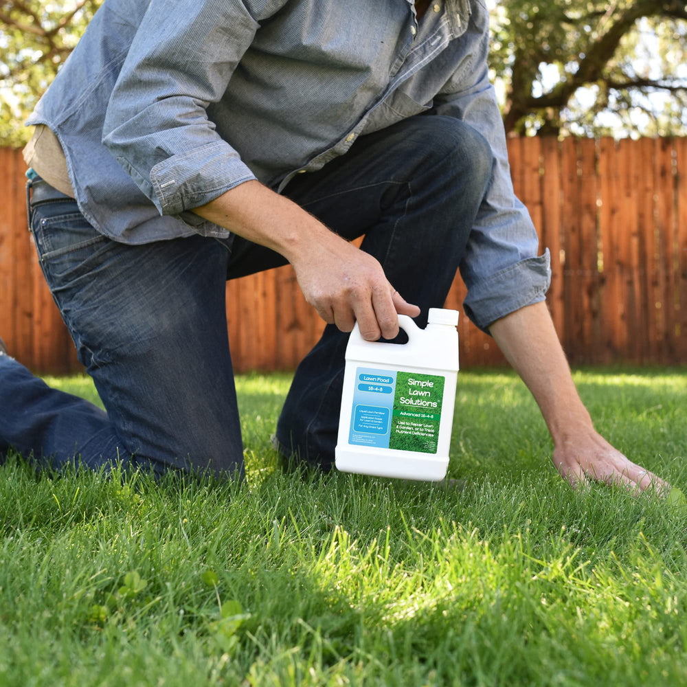 Simple Lawn Solutions 16-4-8 Liquid Fertilizer packaging details