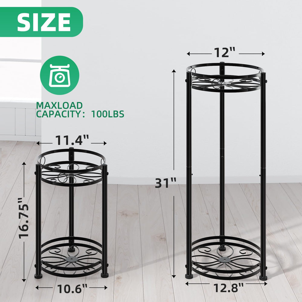 Simple Trending Round Plant Stand installation instructions sheet